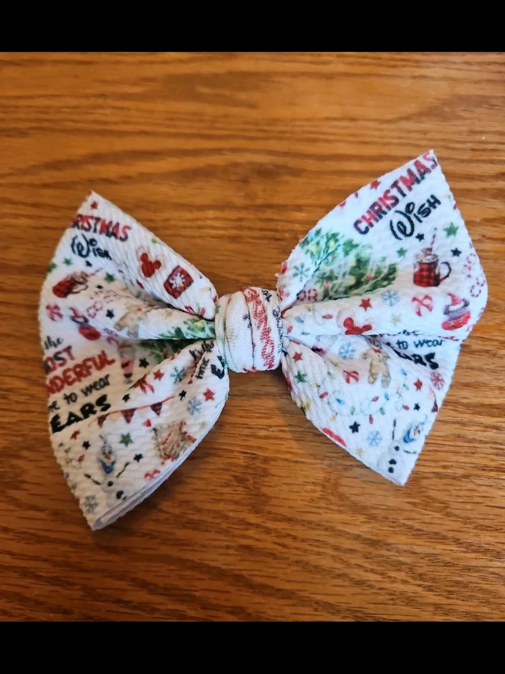 Disney Hokiday Bows On Clips